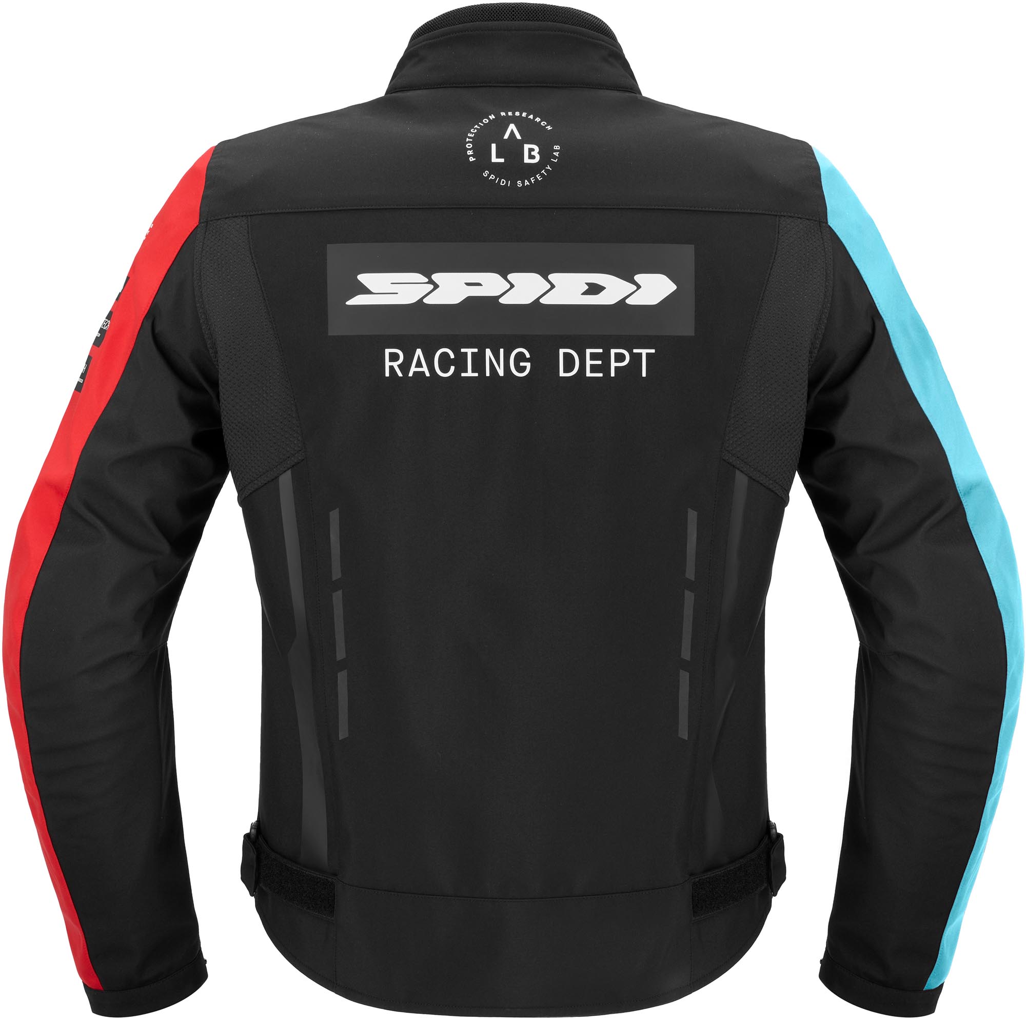Spidi Motojoy Motorcycle Textile Jacket black/red/blue XL Figure 2
