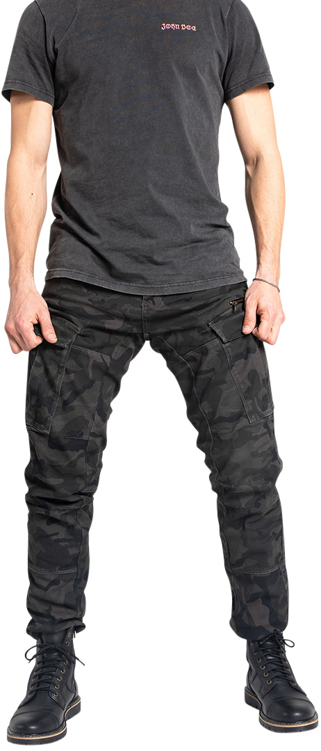 John Doe Stroker Cargo XTM Motorrad Textilhose camouflage 27 L30 Abbildung 12
