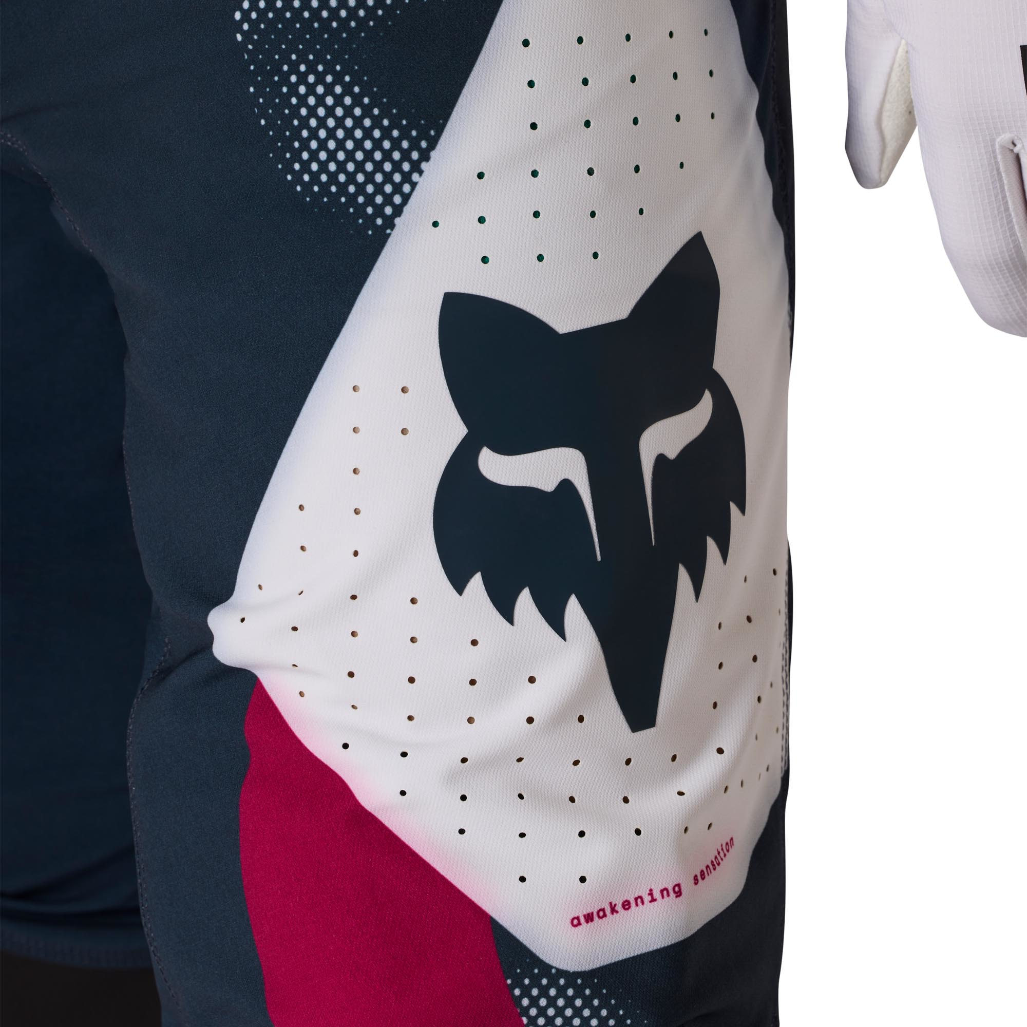 FOX Flexair Tactile Spodnie motocrossowe Niebieski/Róż 36 Rysunek 7
