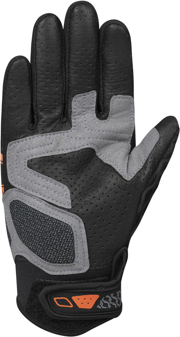 Ixon Gravel Air Mănuși de motocicletă Negru/Portocaliu 3XL Figura 2