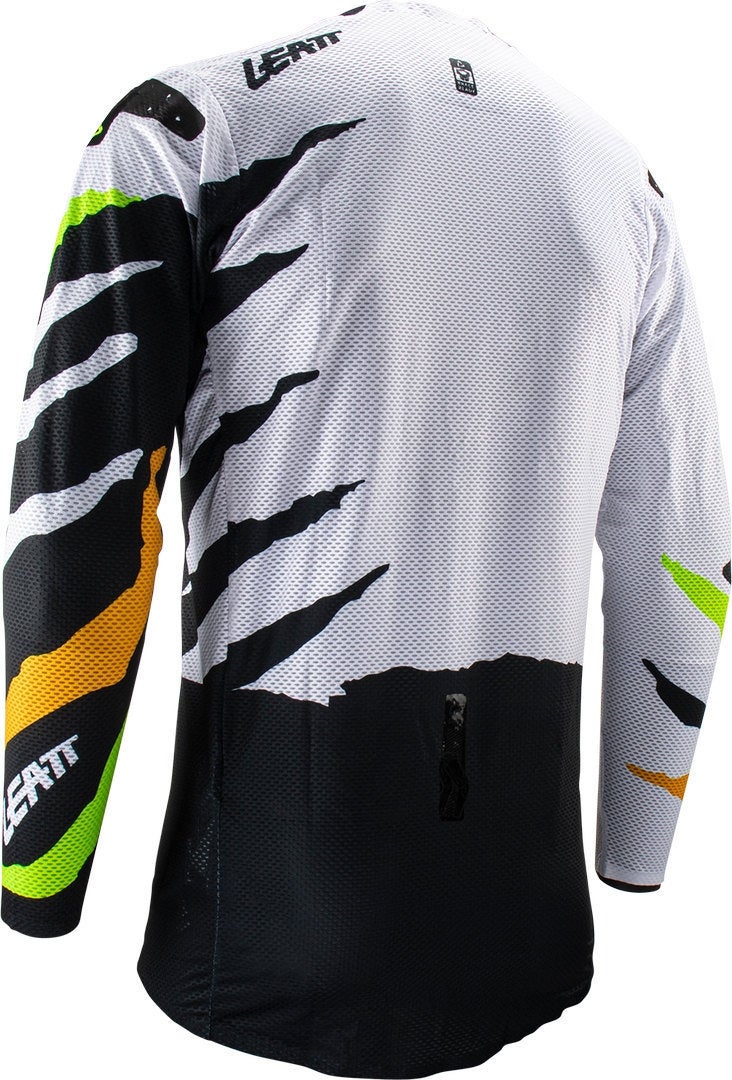 Leatt 5.5 UltraWeld Tiger Motocross Jersey schwarz/weiß/grün XXL Abbildung 2