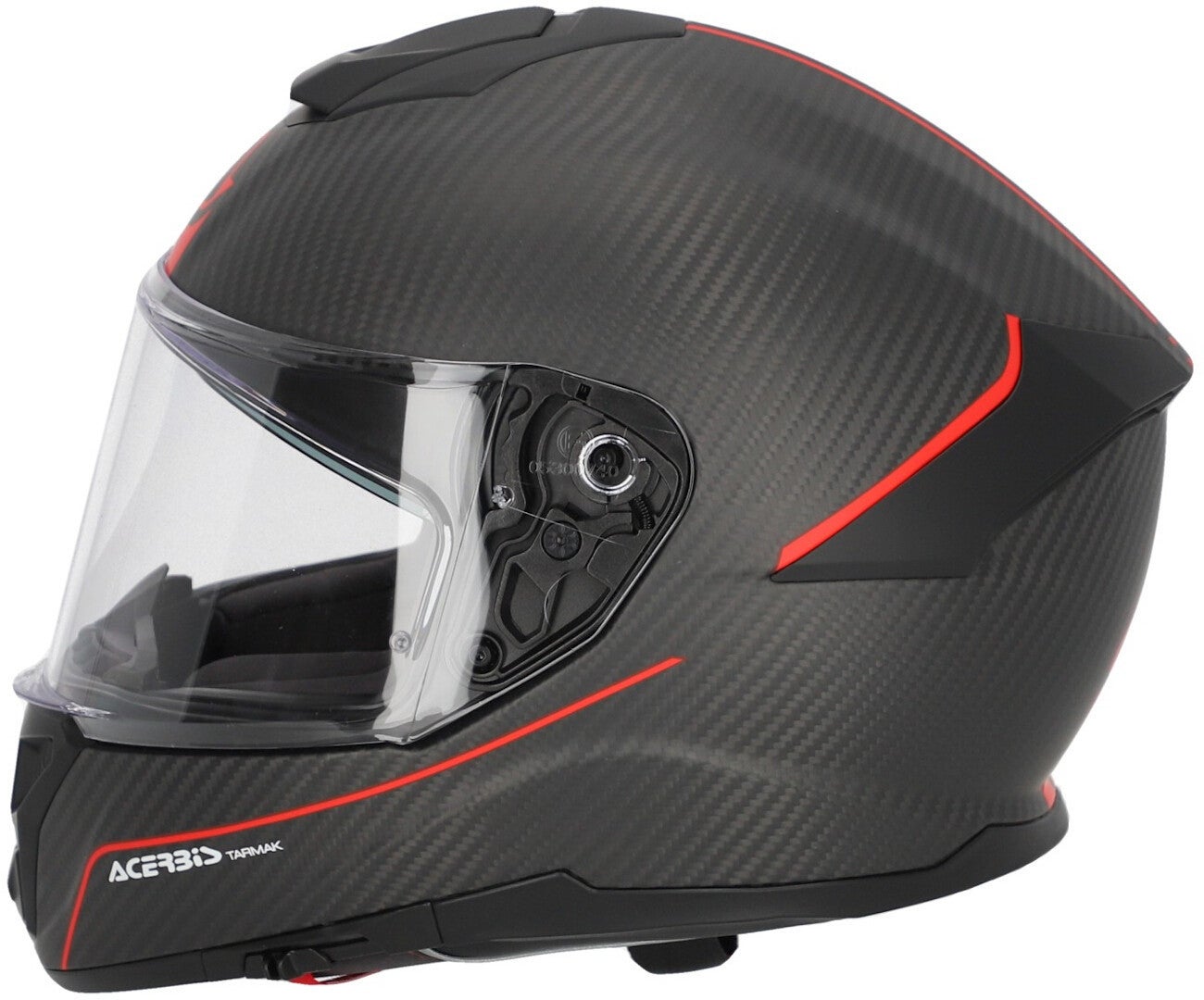 Acerbis Tarmak 2024 Casco nero opaco/rosso S (55/56) Figura 3