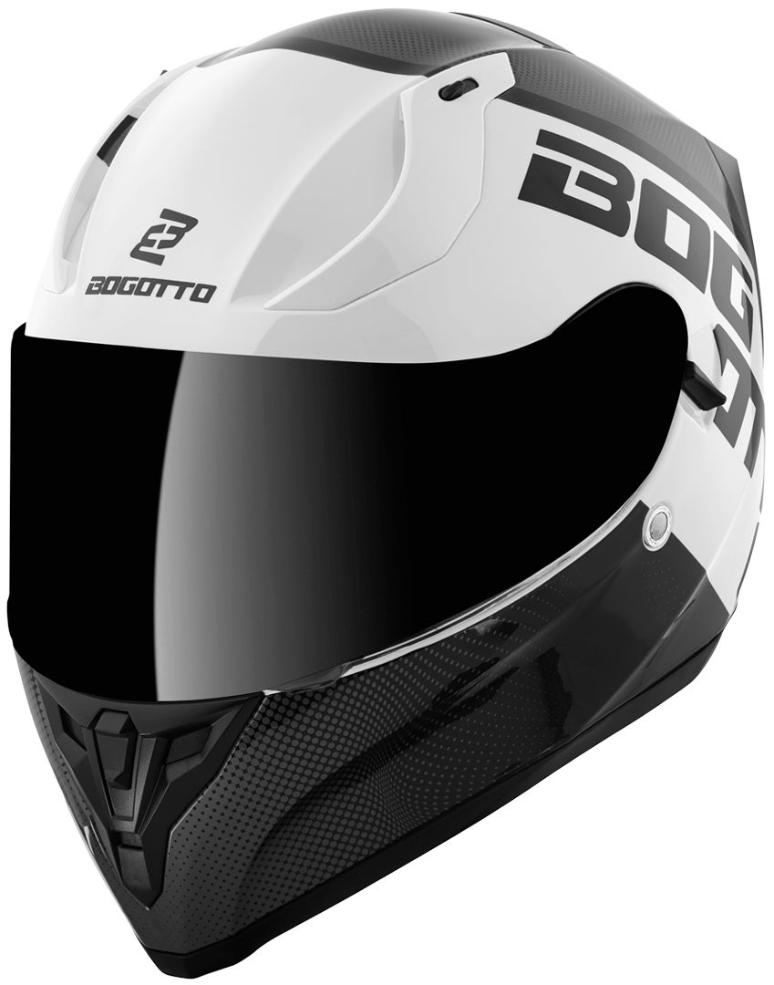 Bogotto V128 BG-X Přilba černobílá M Obrázek 1