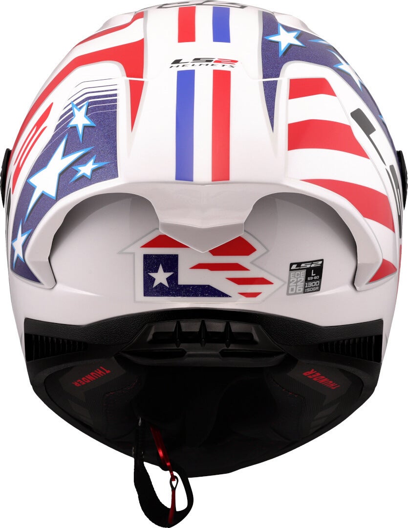 LS2 FF805 Thunder GP Baz Replica Carbon Helm XS (53/54) Abbildung 4