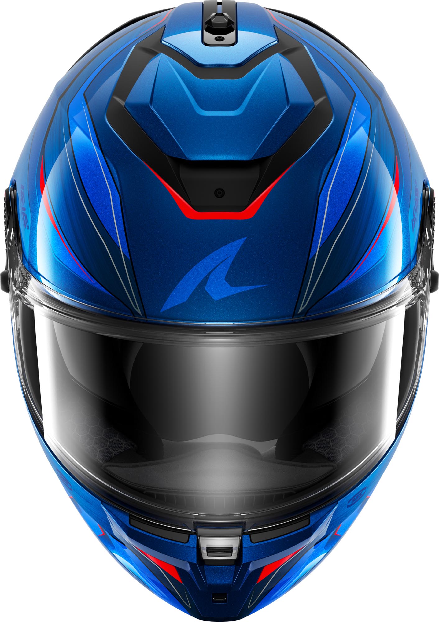 Shark Spartan GT Pro Mekarium Carbon Cască Albastru/Portocaliu S (55/56) Figura 3