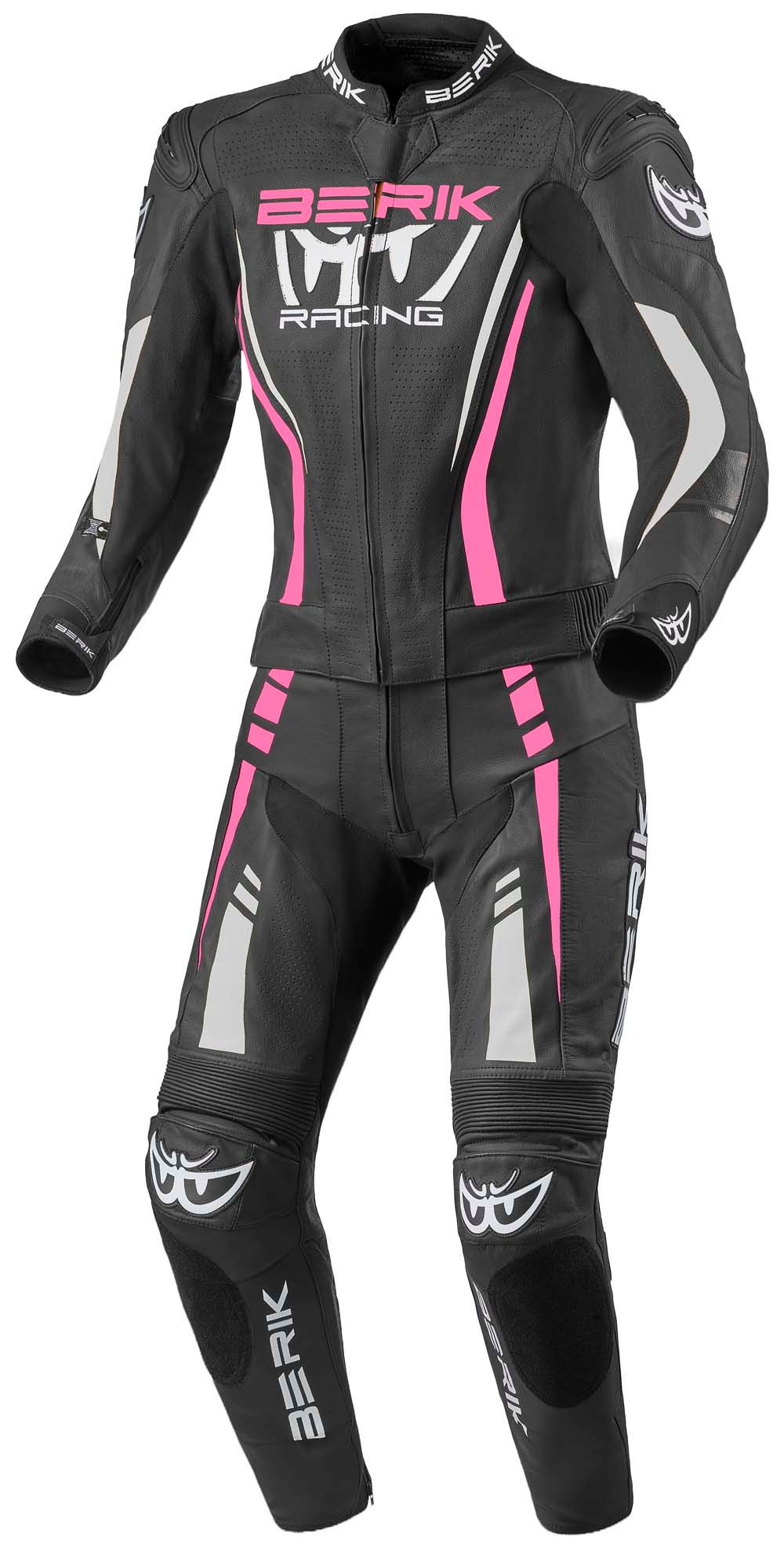 Berik Monles Two Piece Ladies Motorcycle Leather Suit-image-1373502333