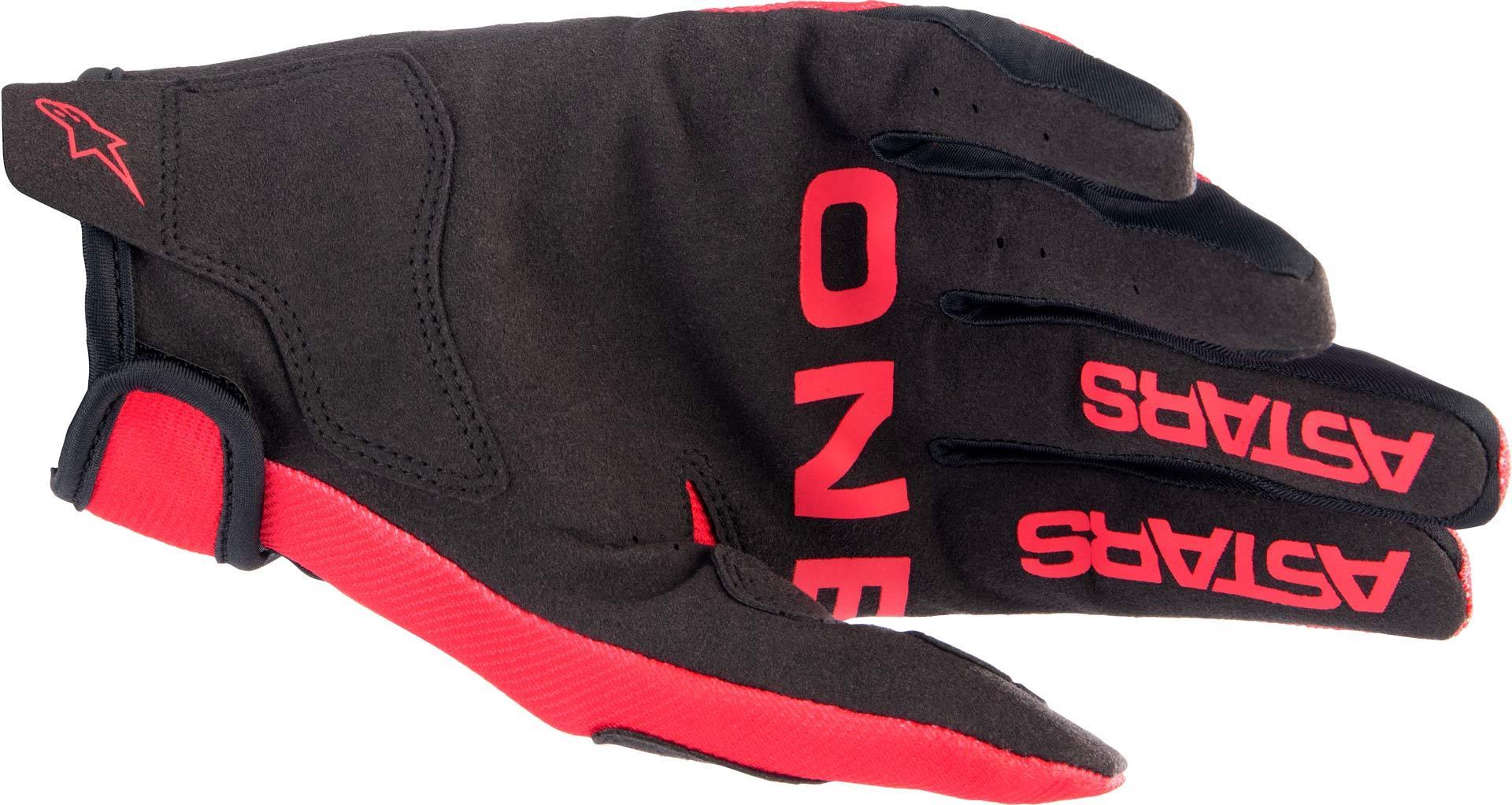 Alpinestars Radar Motocross Handschuhe rot/schwarz/weiß L Abbildung 2