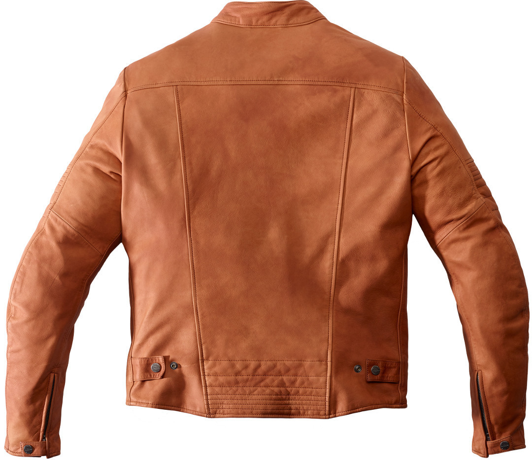 Spidi Garage Motorcycle Leather Jacket light brown 52 Figure 3