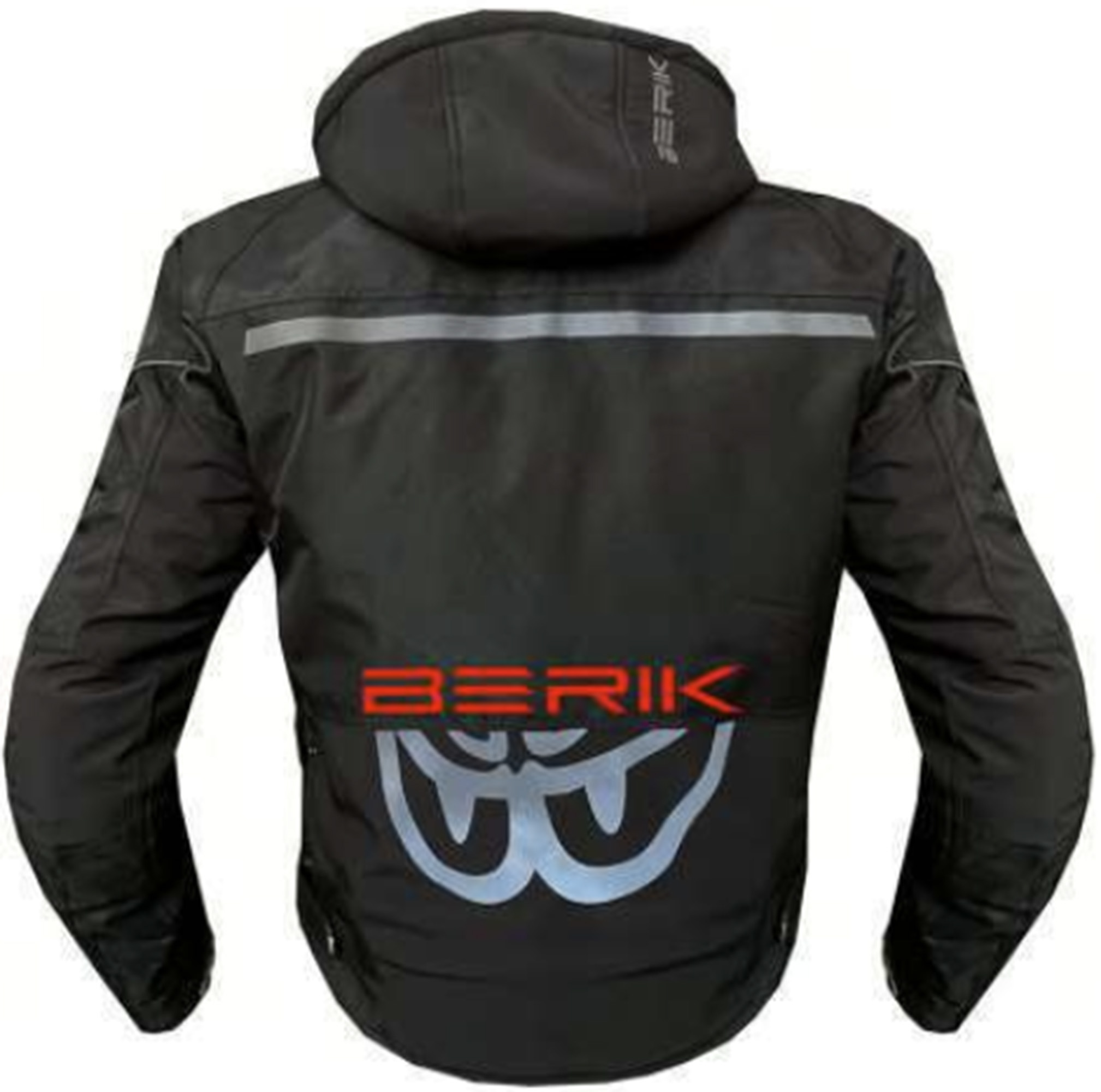 Berik Biraim waterproof Motorcycle Textil Jacket black/grey/red 60 Figure 2
