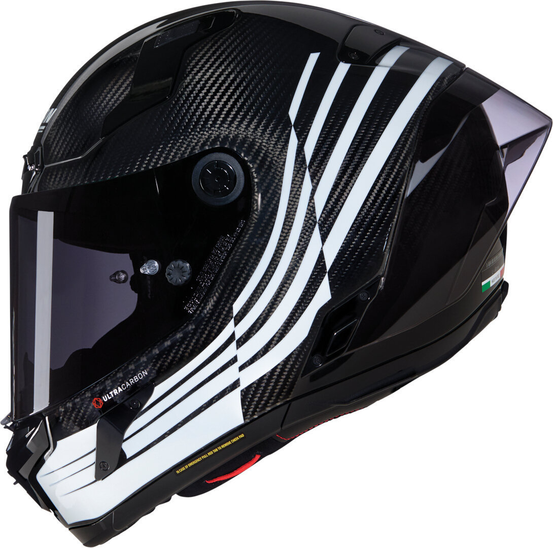 Nolan X-804 RS Ultra Carbon Ala Cască alb/negru XS (55) Figura 2