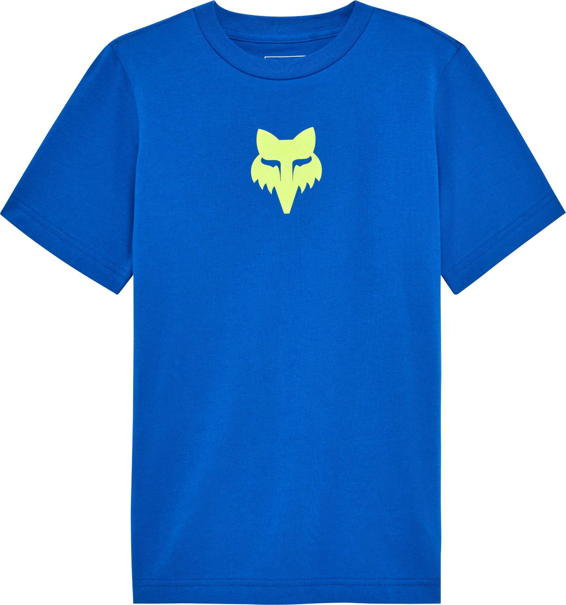 FOX Spire Camiseta Juvenil Azul/Neón-Amarillo YM Figura 1