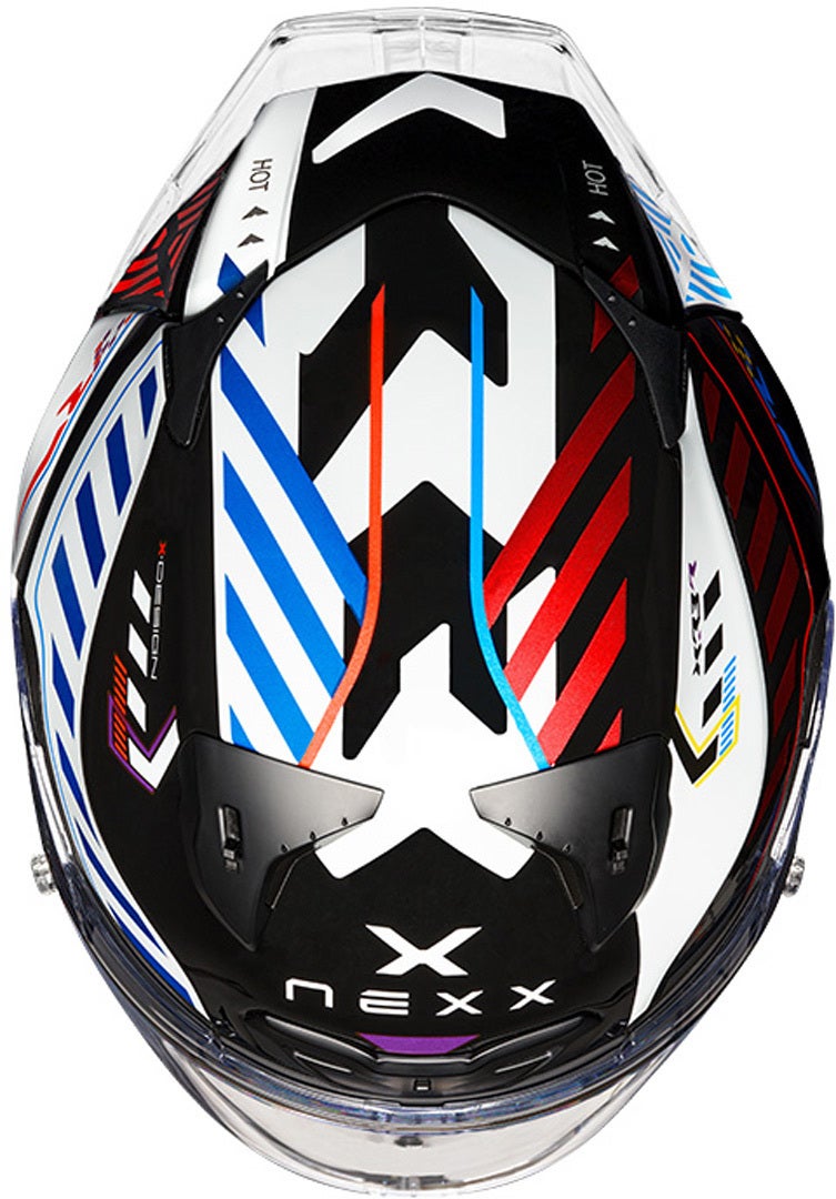 Nexx X.R3R Out Brake Přilba černobílá XXL (63/64) Obrázek 3