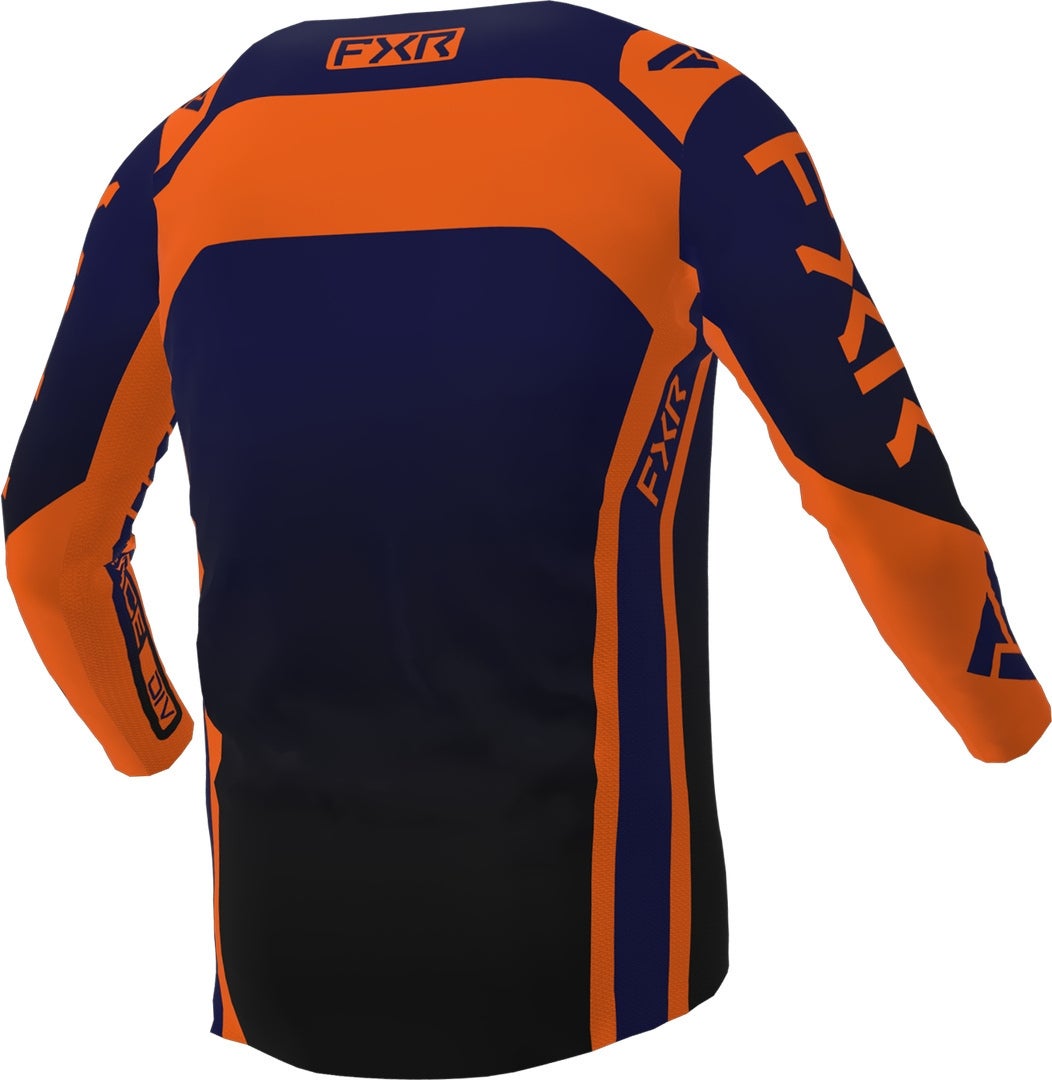 FXR Contender Off-Road Motocross trøje mørkeblå/orange M Figur 2
