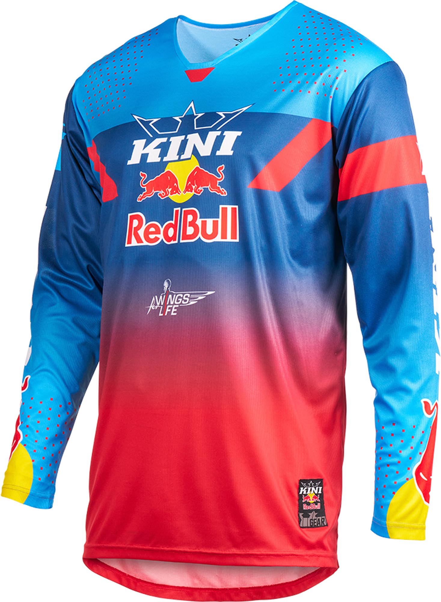 Kini Red Bull MXC 2.0 Motocross-trøye blå/rød S Figur 1