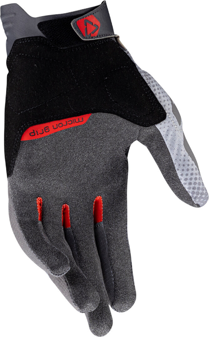 Leatt ADV X-Flow 5.5 Short Motorrad Handschuhe grau/rot XL Abbildung 4