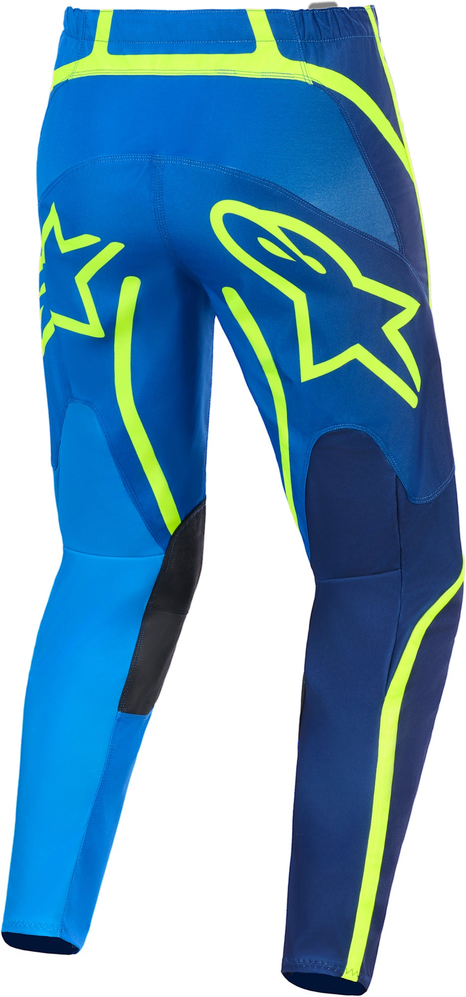 Alpinestars Fluid Apex Pantaloni da motocross blu/giallo 34 Figura 2