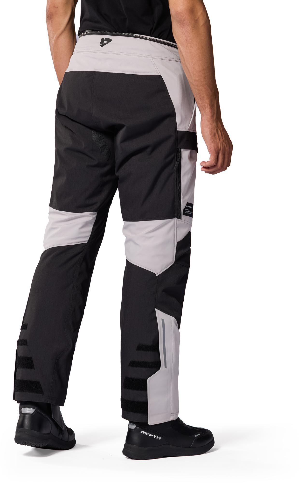 Revit Offtrack 3 H2O waterproof Motorcycle Textile Pants silver/black M Figure 6