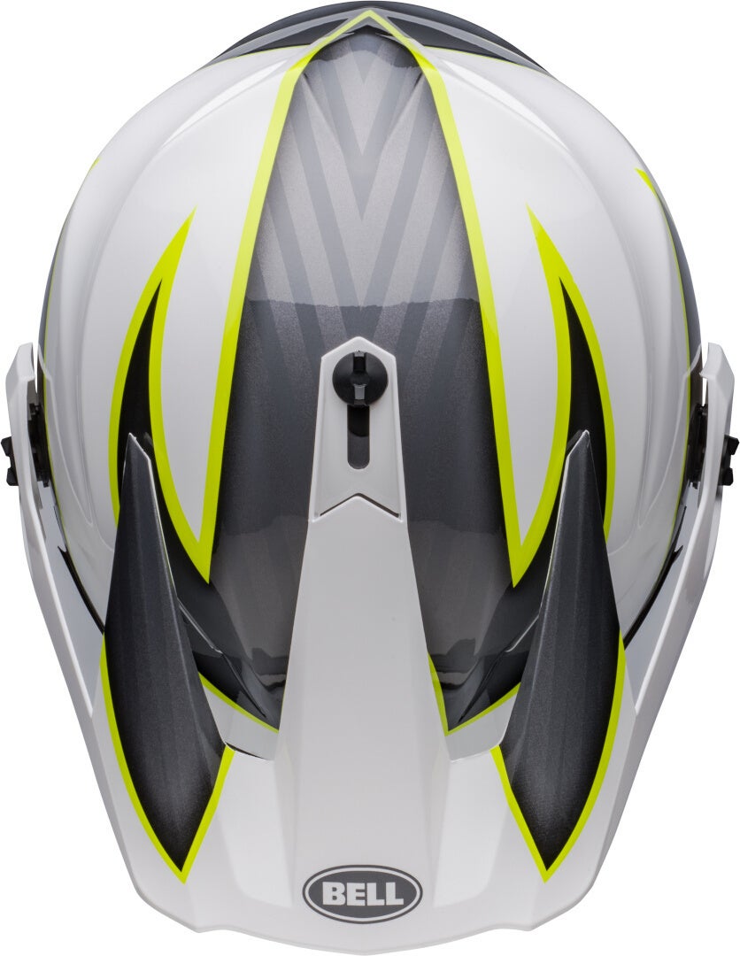 Bell MX-9 Adventure MIPS Dalton Motorcross helm Wit/geel XL Figuur 16