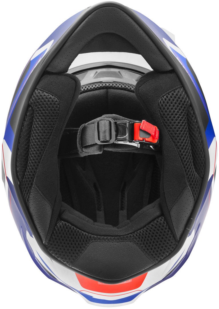 Bogotto V151 Sacro Helmet white/blue/red M Figure 4