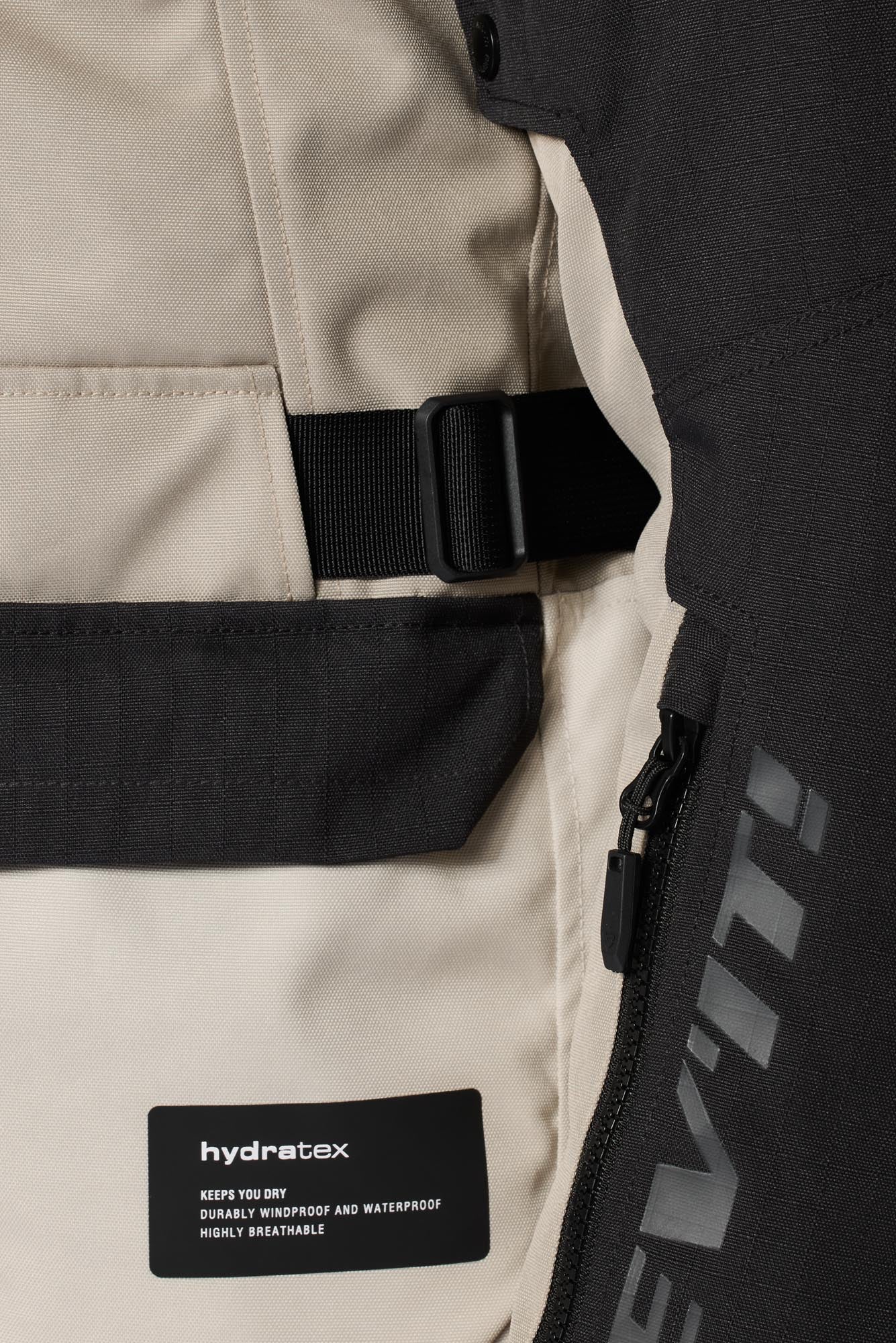 Revit Outback 5 H2O wasserdichte Motorrad Textiljacke sand/schwarz 2XL Abbildung 9