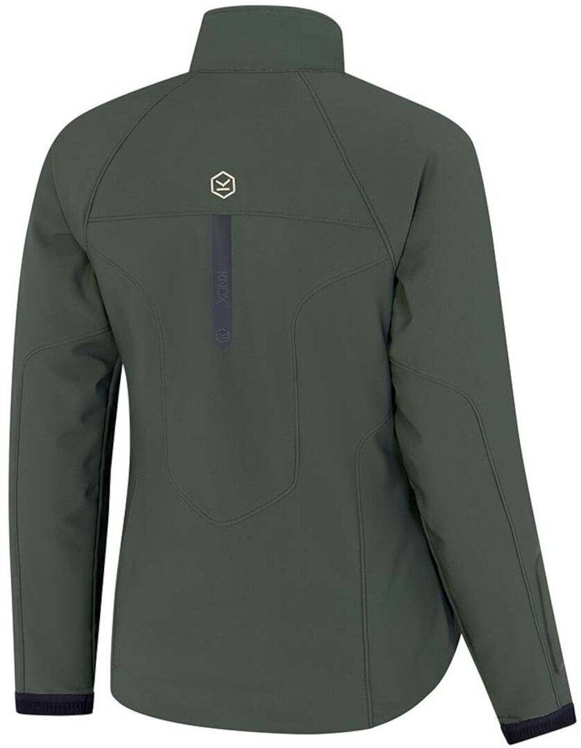 Knox Dual Pro 3in1 veste textile de moto pour dames imperméable à l’eau Vert M Figure 2