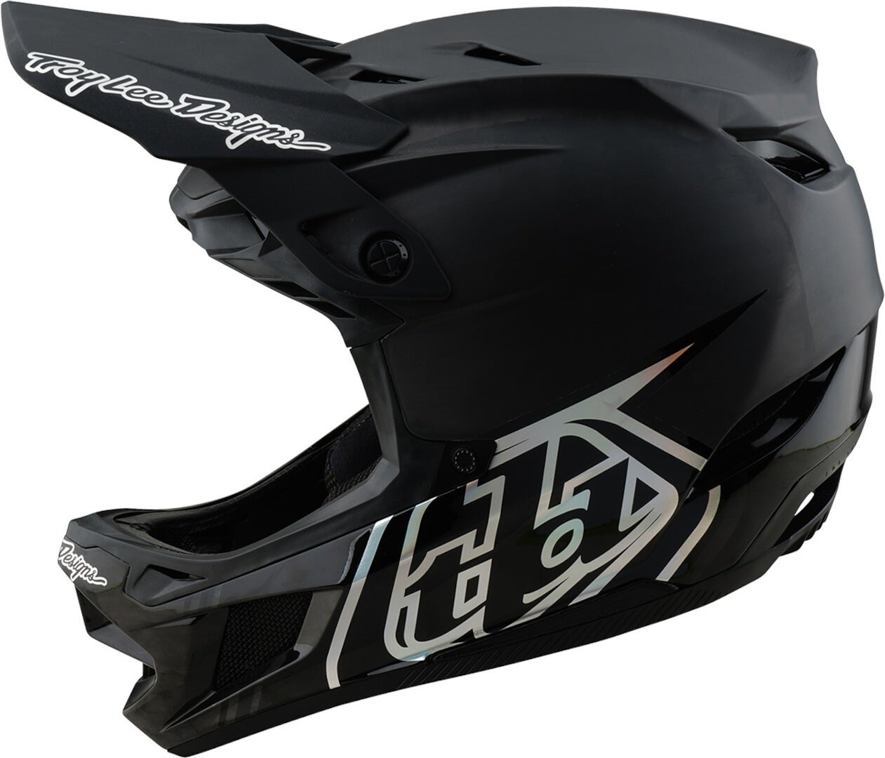 Troy Lee Designs D4 Mips Stealth 2025 Carbon Downhill Helm XL (60/61) Abbildung 2