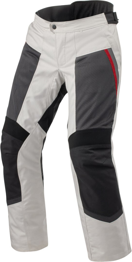 Revit Tornado 4 H2O waterproof Motorcycle Textile Pants silver/black Short L Figure 1