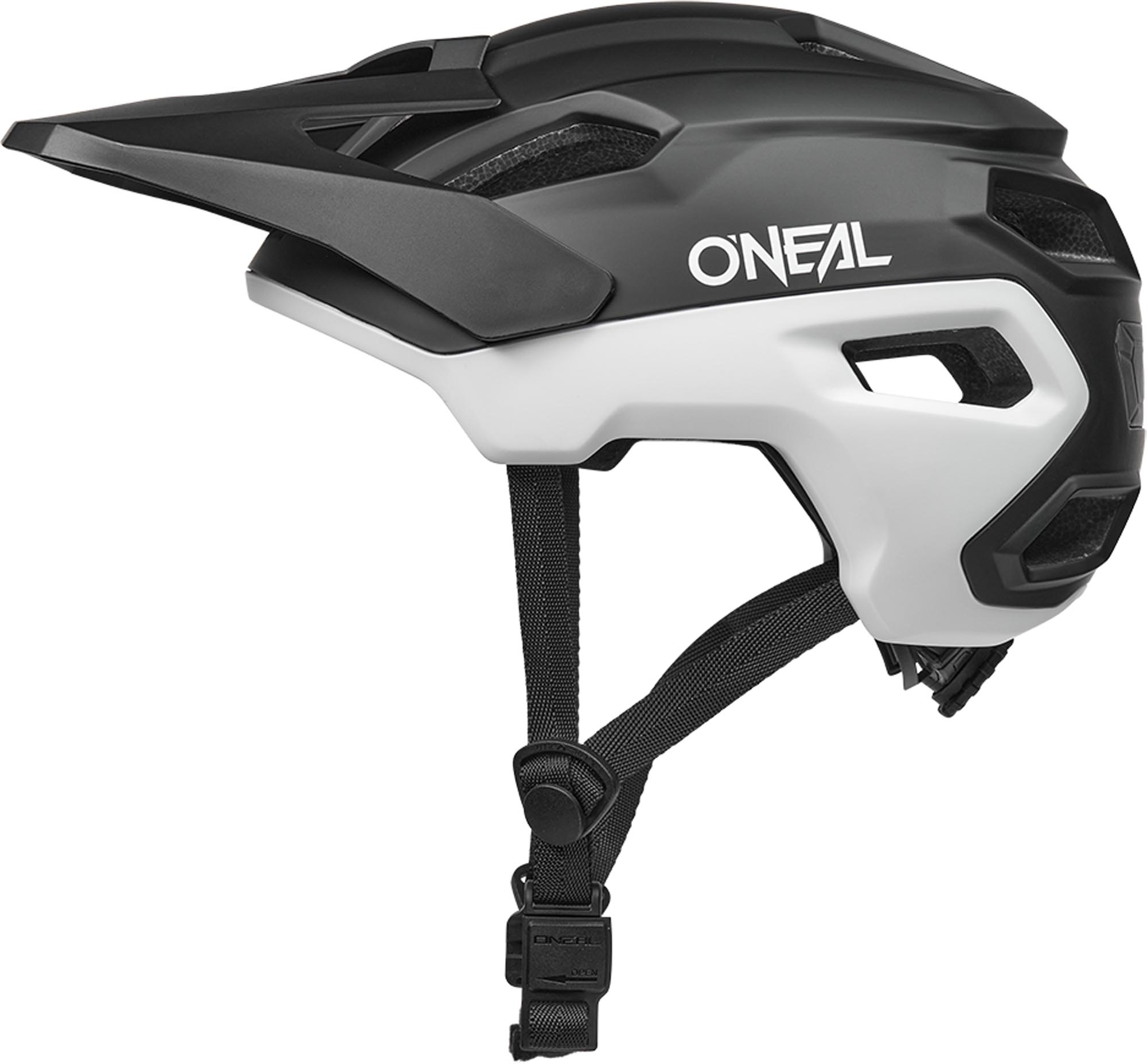 Oneal Trailfinder Evo Solid Велосипедна каска Черно/бяло С/М (54-58) Фигура 2