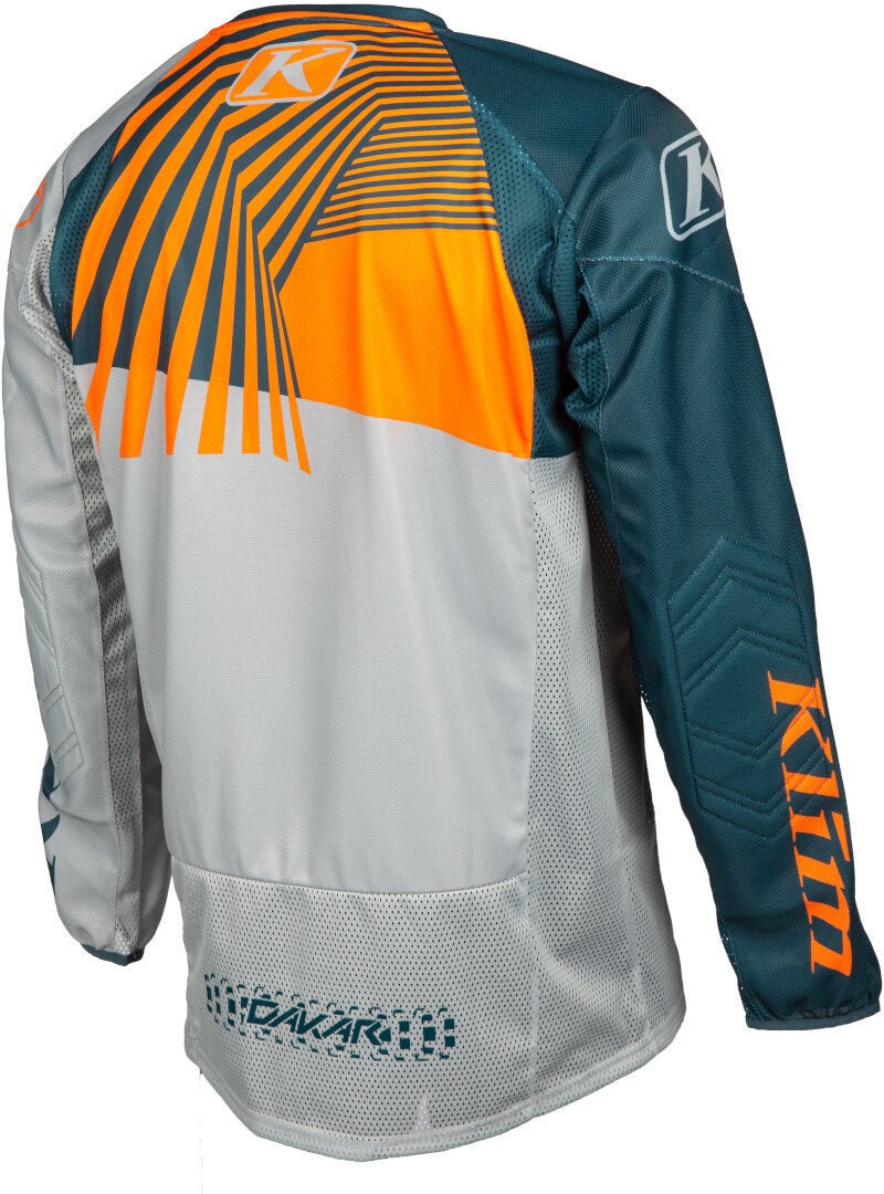 Klim Dakar 2023 Motocross trøje gul/grå L Figur 6