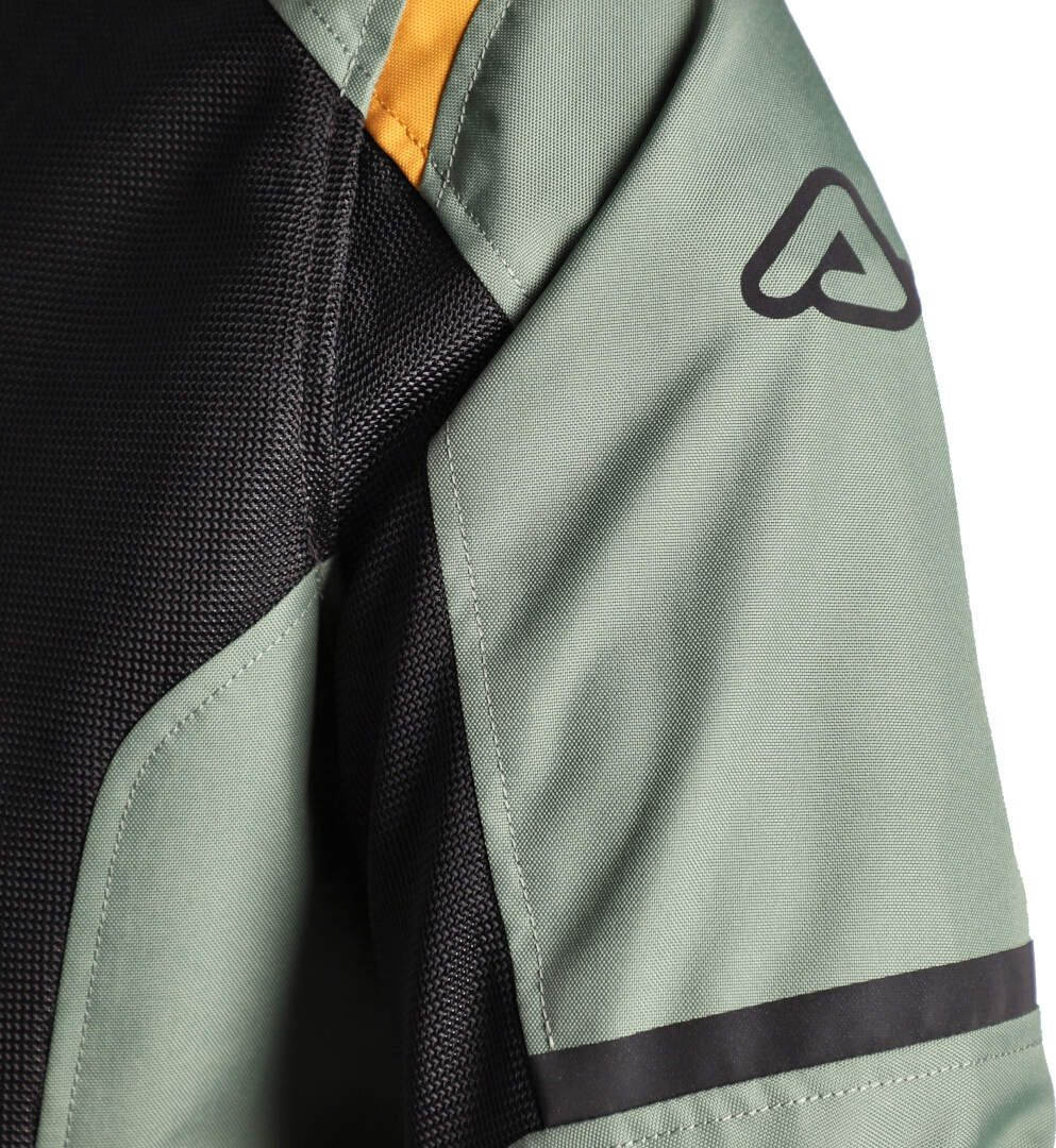 Acerbis Ramsey Vented 2.0 Mesh Blouson textile de moto Vert/jaune L Figure 5