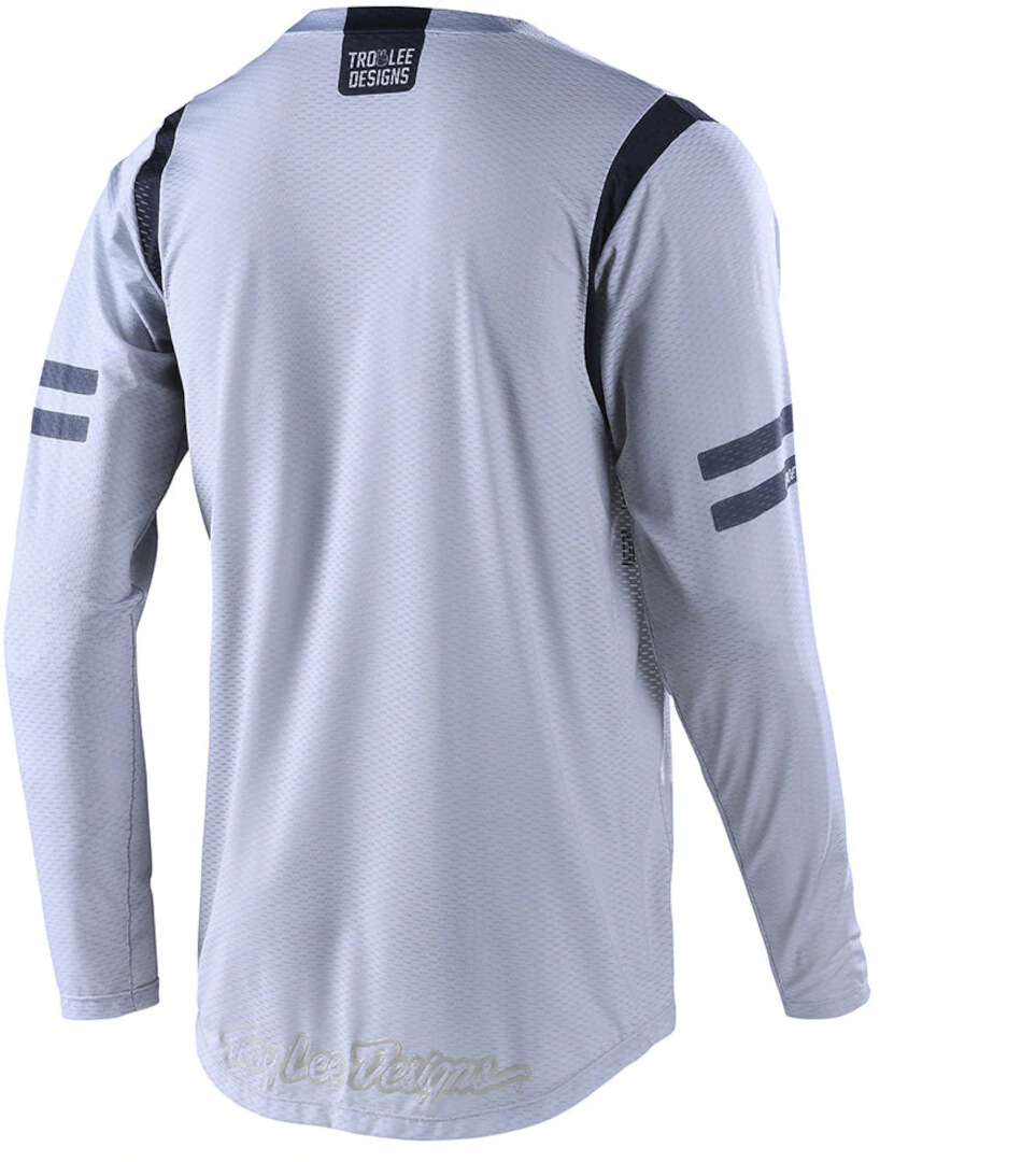Troy Lee Designs GP Air Roll Out Tricou de motocross gri/negru S Figura 2
