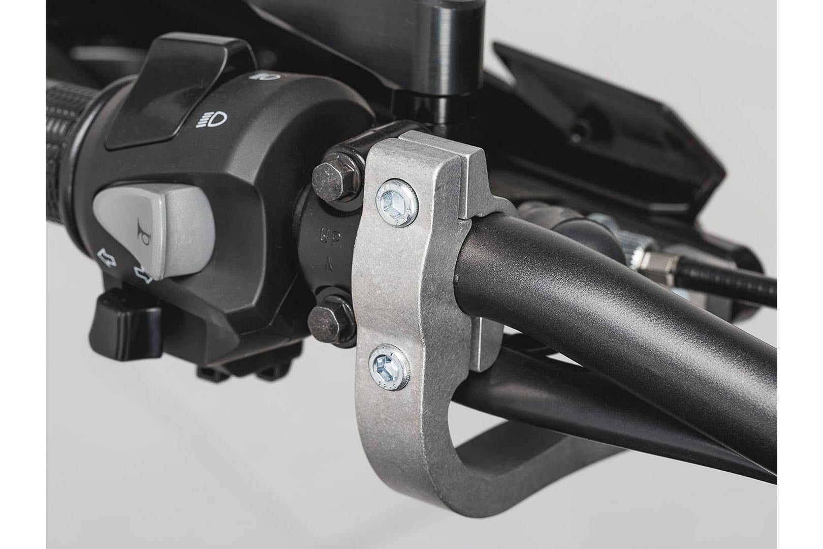 Kit de guarda de mão SW-Motech BBSTORM - Preto. Modelos Honda, KTM, Suzuki, Triumph. Figura 2