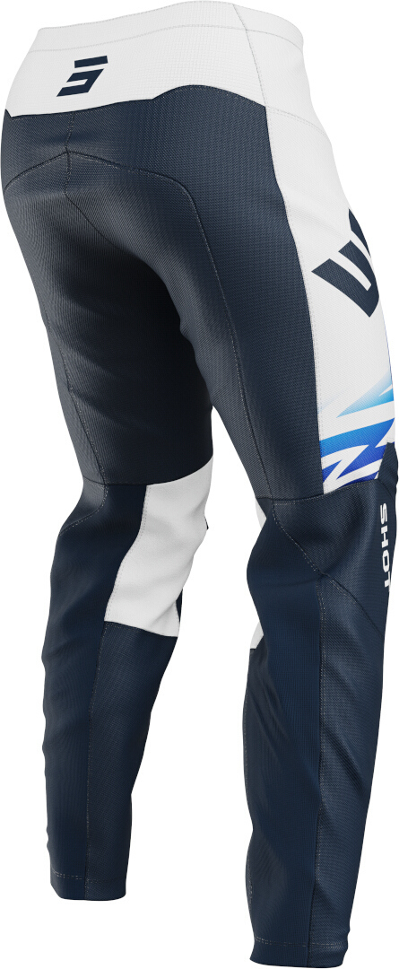 Shot Devo X-Trem Pantalons de motocross bleu/blanc 30 Figure 3