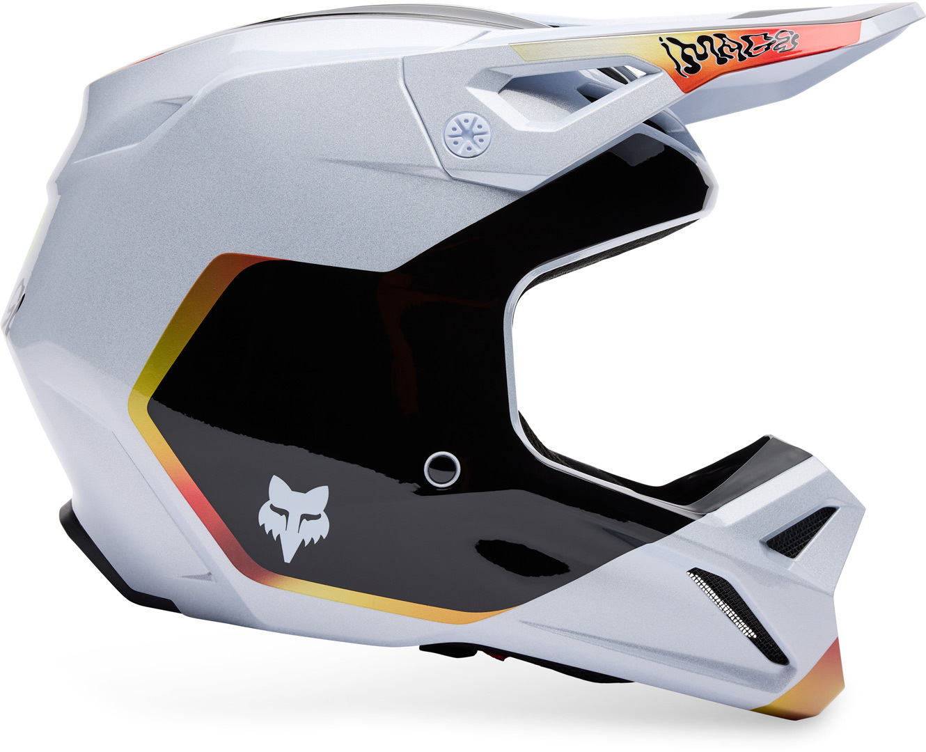 FOX V1 Hello Future Special Edition MIPS Motorcross helm Wit M (57/58) Figuur 7