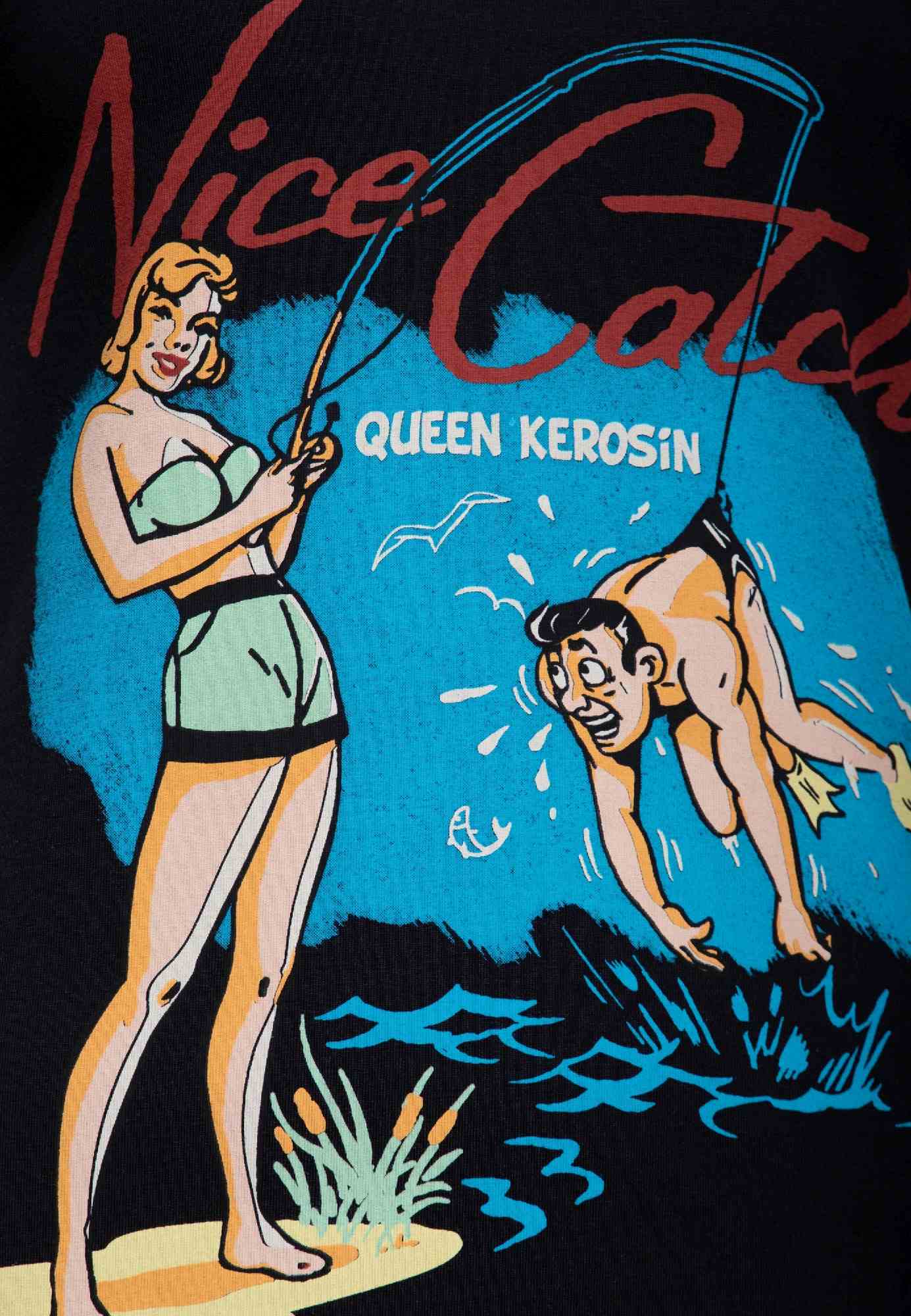 Queen Kerosin Nice Catch Dámské tričko M Obrázek 4