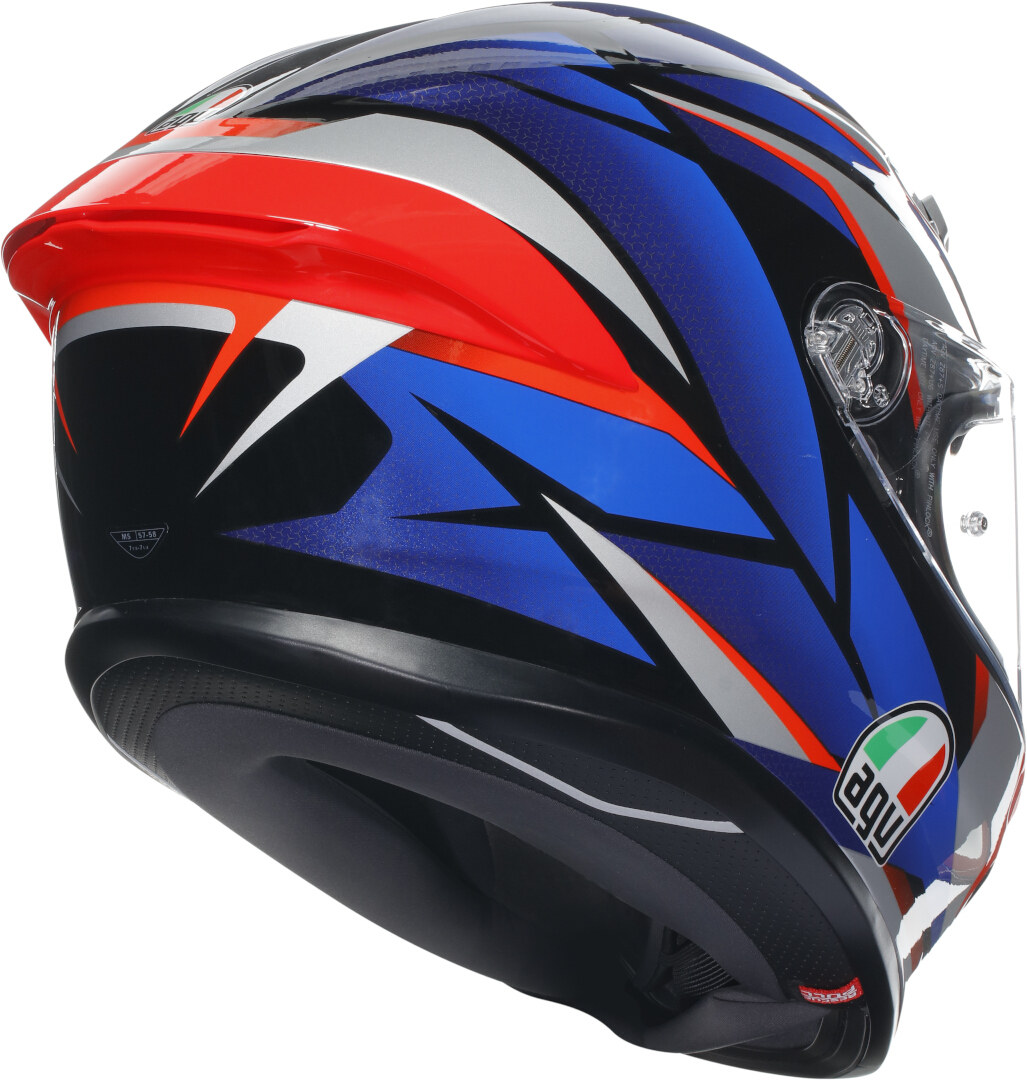 AGV K6 S Karve 2.0 Helmet black/red/blue S (55/56) Figure 6