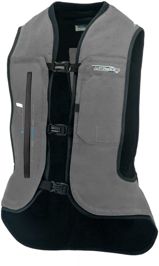Helite e-Turtle Airbag Vest antracit M Figur 1