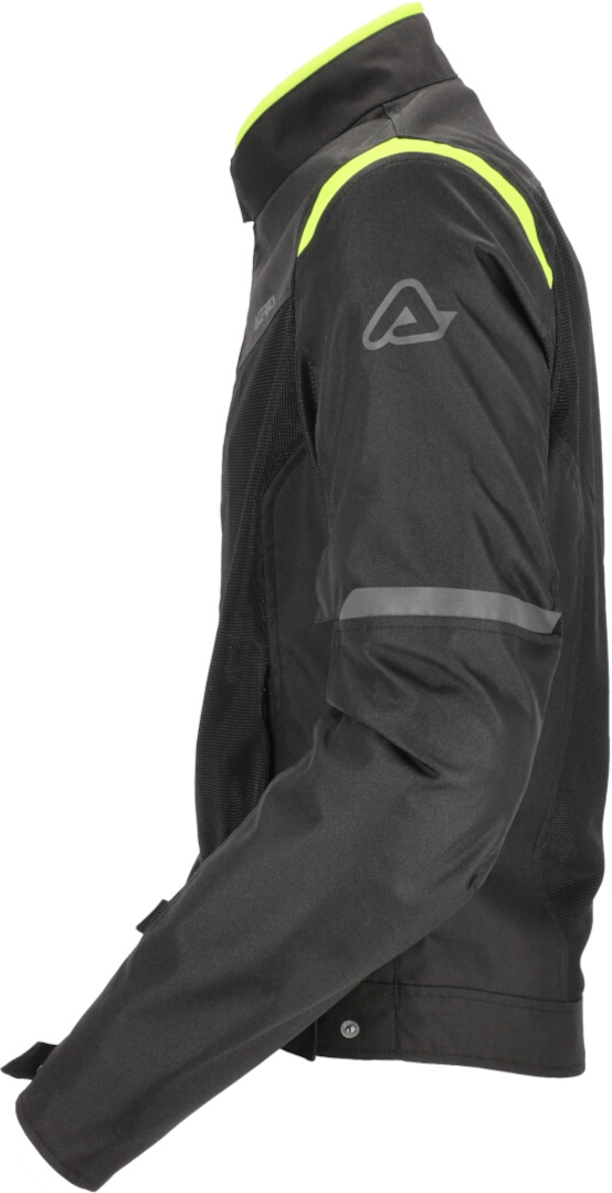 Acerbis Ramsey Vented 2.0 Mesh Motorcycle Textile Jacket black/yellow XL Figure 10
