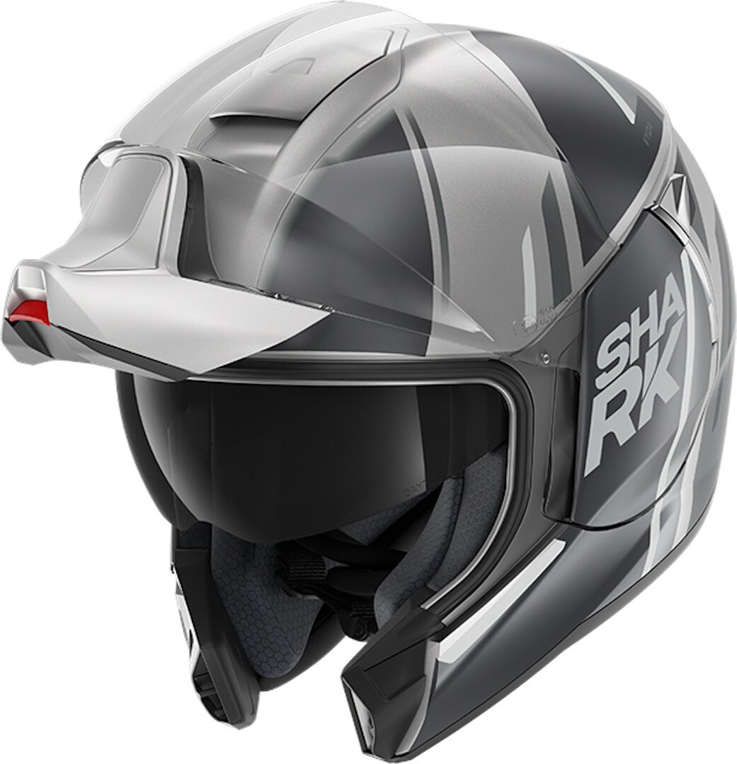 Shark Evojet Vyda Mat Klapphelm grau L (59/60) Abbildung 2