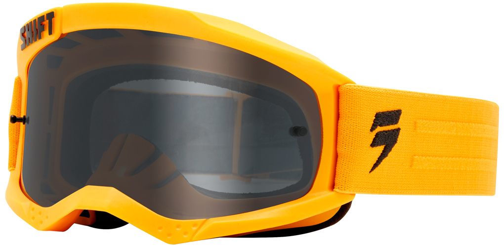 Shift WHIT3 Non Mirrored Ochelari de motocross galben Figura 1
