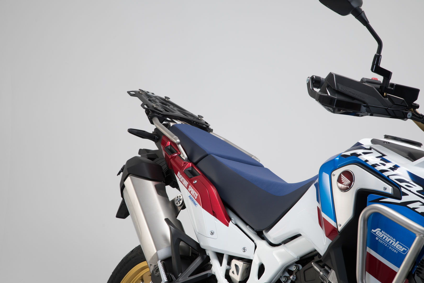 Sistem de carcasă din aluminiu SW-Motech TRAX ADV - Negru. 45/37 l. CRF1000L / Adv Sports (18-). Figura 5