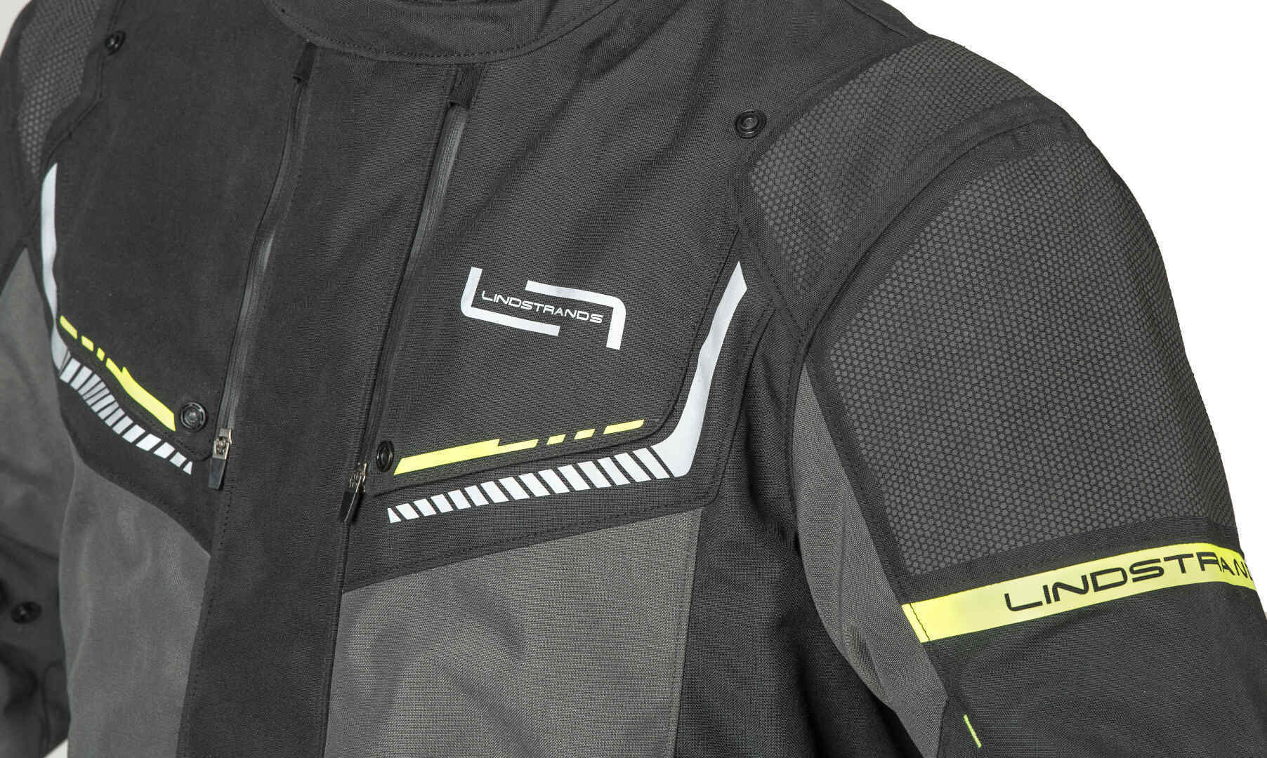 Lindstrands Sylarna waterproof Motorcycle Textile Jacket grey/black 62 Figure 3