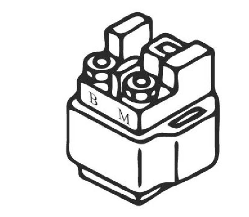 TECNIUM Relä för startmotor Figur 3