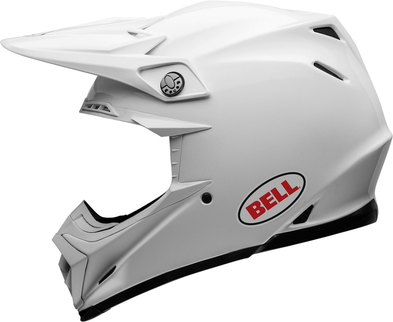 Bell Moto-9s Flex Solid Motorcross helm Wit L Figuur 4