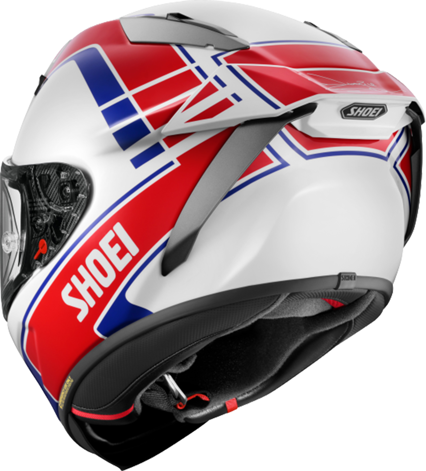 Shoei X-SPR Pro Gardner TC-1 FIM Casque Blanc/Rouge/Bleu M (57/58) Figure 2