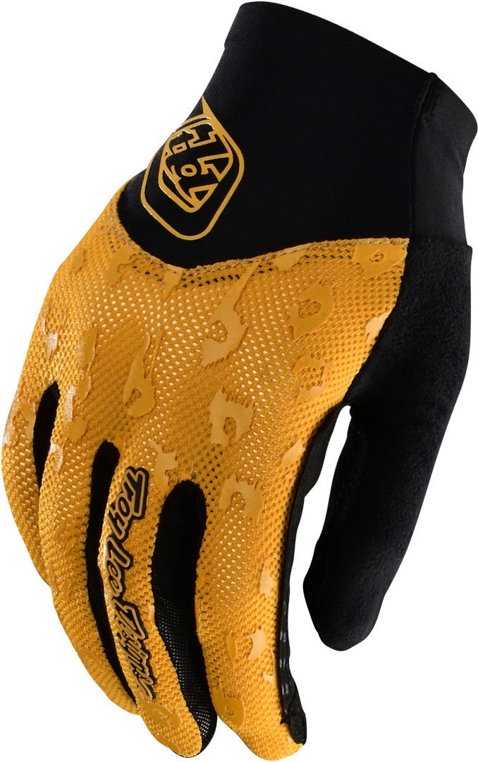 Troy Lee Designs Ace 2.0 Panther Motocrosshandsker til damer gul M Figur 1
