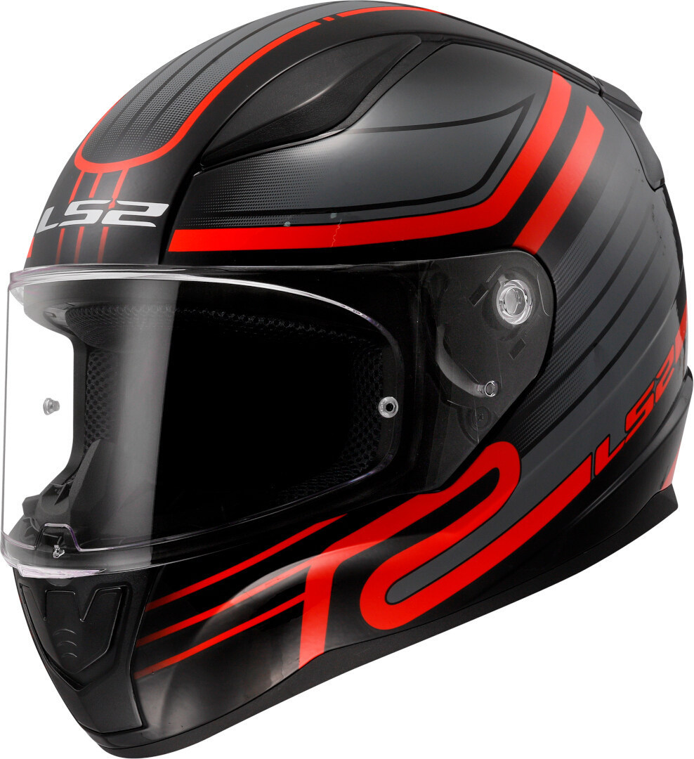 LS2 FF353 Rapid II Circuit Casque noir/rouge S (55/56) Figure 1