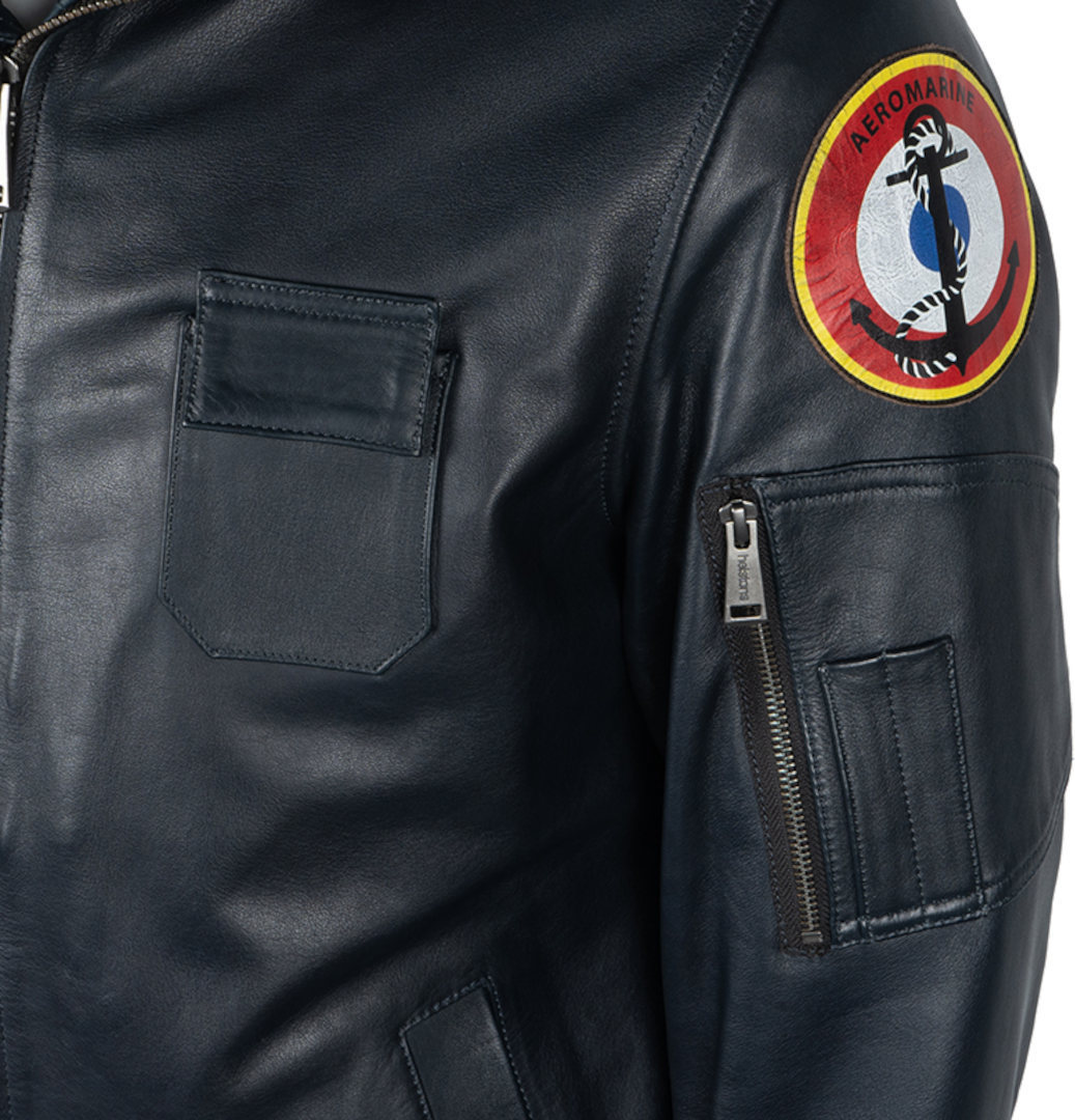 Helstons Aeronef Motorcykel læderjakke M Figur 4
