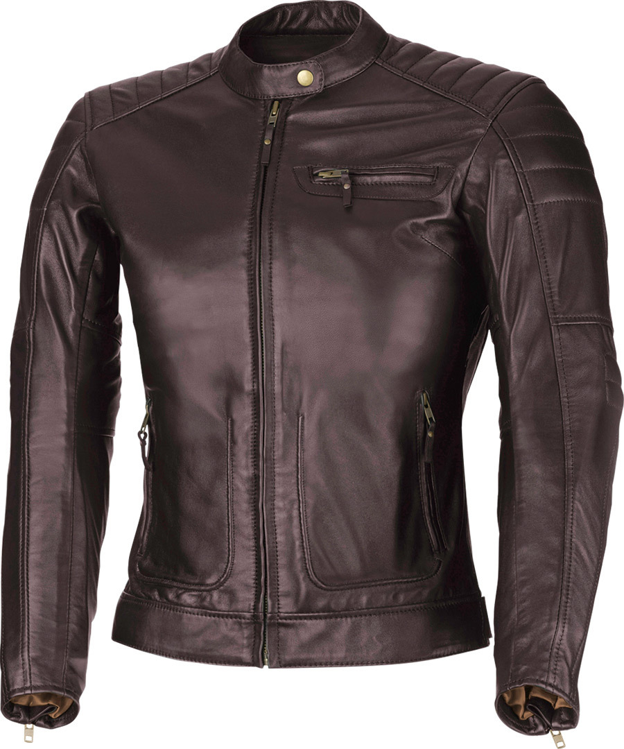 Büse Chester Damen Motorrad Lederjacke dunkelbraun 44 Abbildung 1