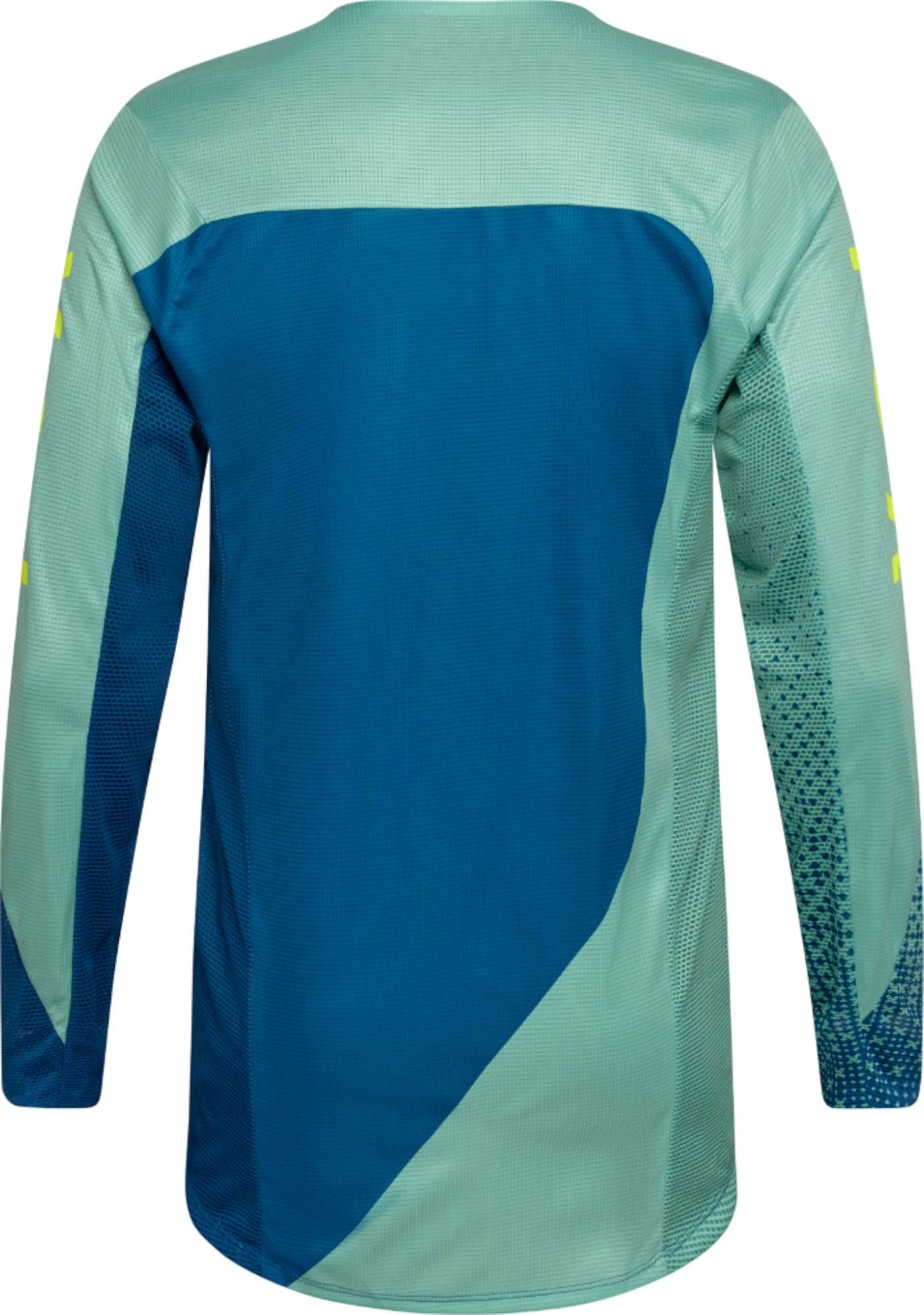 FOX Flexair Fracture Motocross trøje blå/turkis/gul 2XL Figur 2